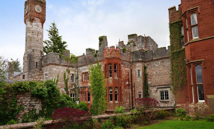 The Castle features 59 bedrooms, meeting and events spaces, dining areas, spa and gym